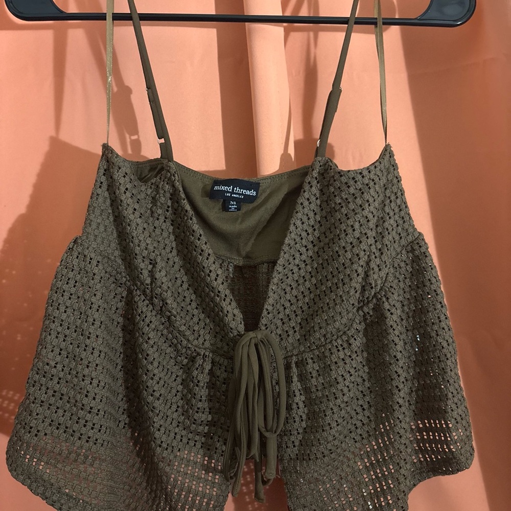 Mixed Threads dark brown  Camisole Top
